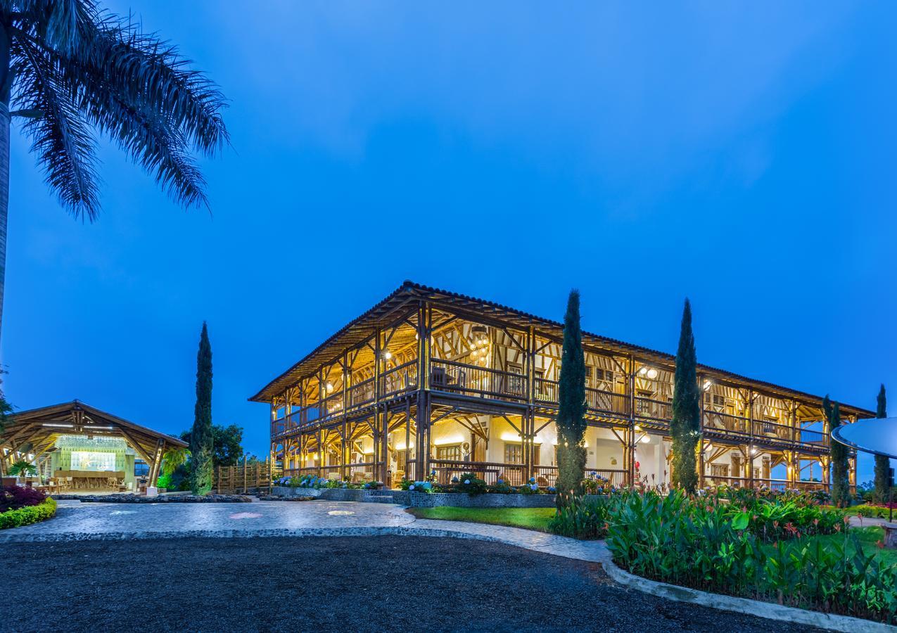 Hotel Casa San Carlos Lodge Pereira Combia Baja Exteriör bild