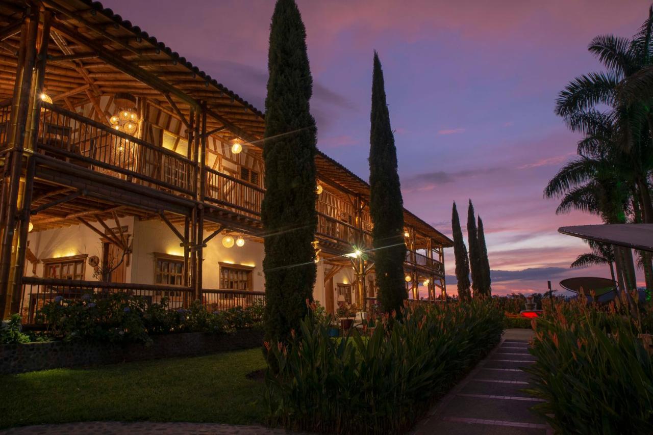 Hotel Casa San Carlos Lodge Pereira Combia Baja Exteriör bild